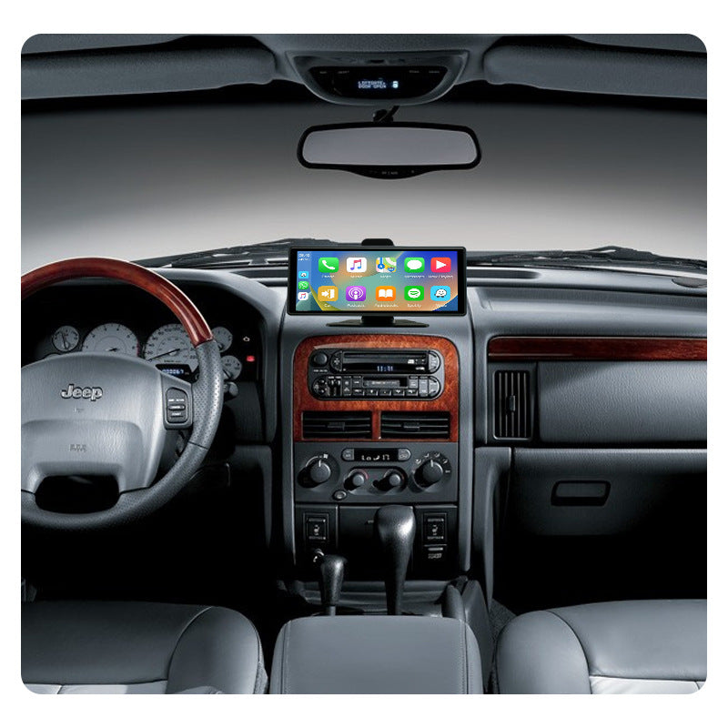 9.36-Inch Portable Dash Recorder Car Navigation Hd Reversing Image Wireless Carplay