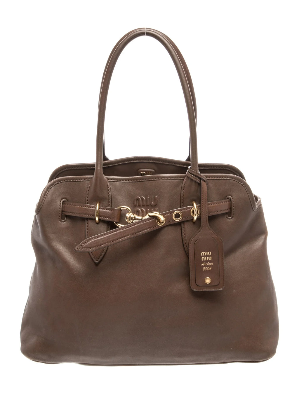 Aventure Nappa Leather Top Handle Bag