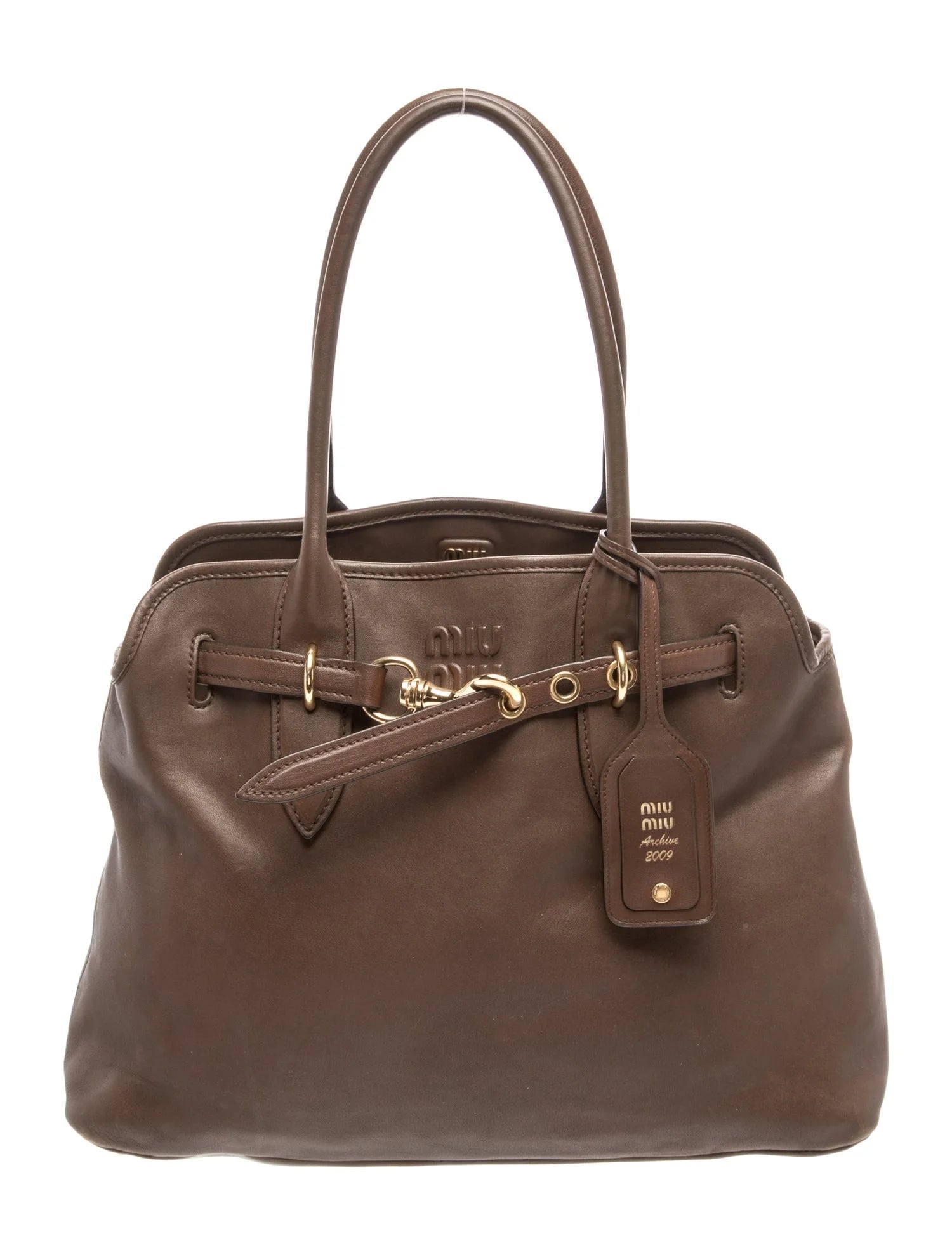 Aventure Nappa Leather Top Handle Bag