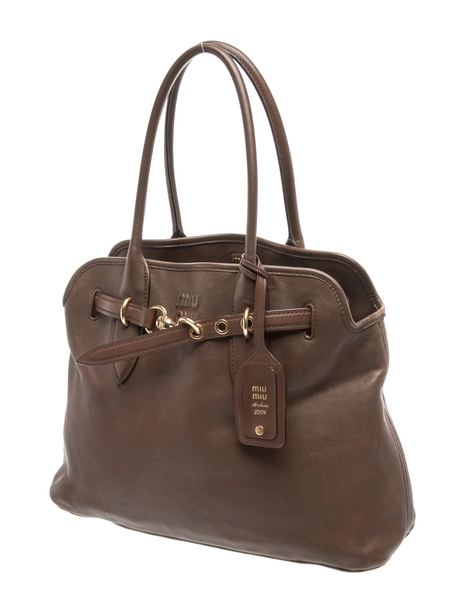 Aventure Nappa Leather Top Handle Bag