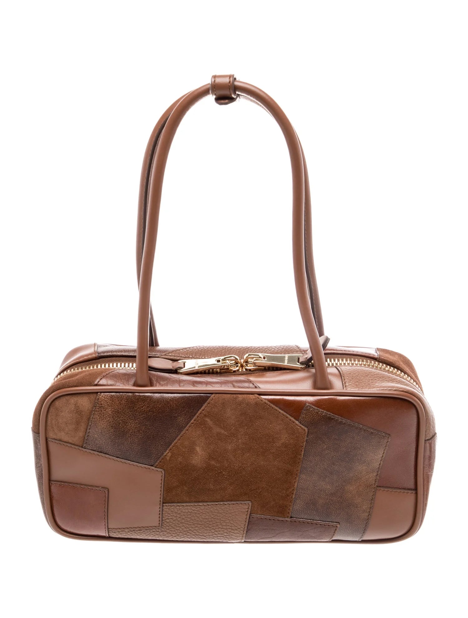 Leather Patchwork Beau