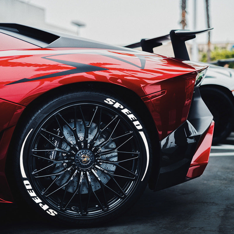 Auto Tire 3D Three-Dimensional  Sticker