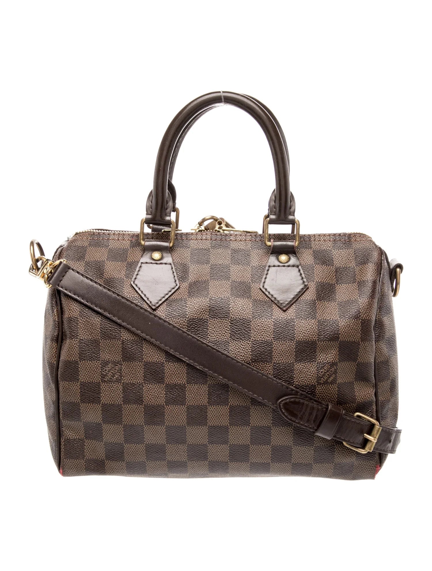 Damier Ebene Speedy Bandouliere 25