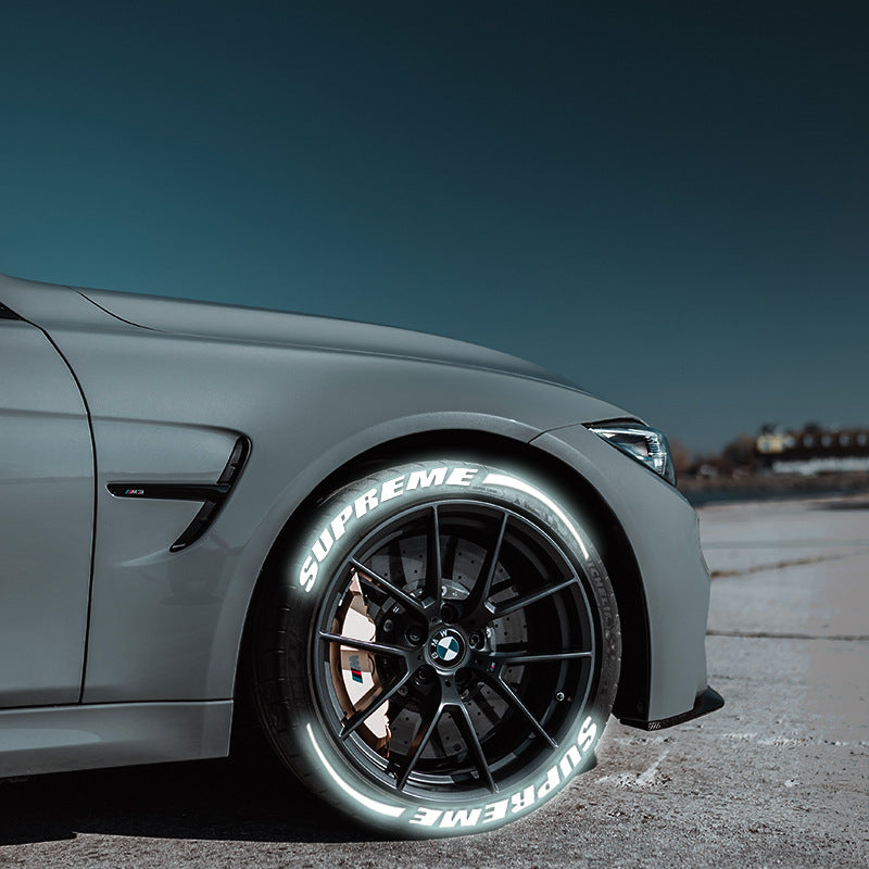 Auto Tire 3D Three-Dimensional  Sticker
